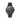 Reloj unisex 40mm negro mate con agujas cobre y diseño slim | Erika | Colección SLIM | Ábaco
