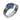 Reloj unisex minimalista azul profundo con acabado dorado y acero pulido | Velvet x TUAREQ | Colección Velvet | Ábaco