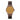 Reloj unisex 36mm color mocha con dial caramelo y agujas cobre | Antique | Colección Velvet | Ábaco