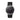 Combox Darwin reloj hombre plateado 42mm con correa de cuero negra intercambiable | Ábaco