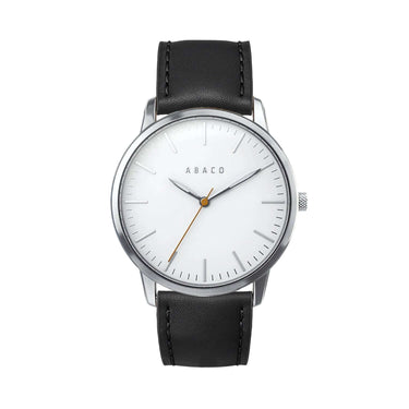Combox reloj hombre con correa de cuero negra intercambiable | Enrico | Ábaco