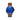 Combox Gringo reloj hombre azul 42mm con correa de cuero camel | Ábaco