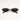 Lentes de sol Halo negro frente acetato | Ábaco
