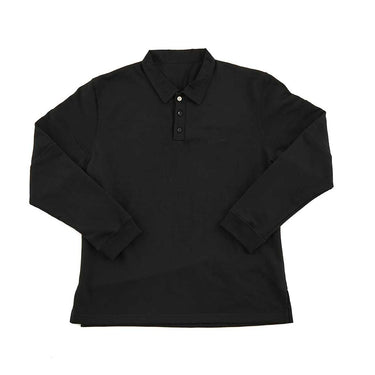 Polo Black Ábaco frente negro | Ábaco Buenos Aires