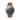 Combox Stark reloj hombre grafito 42mm con correa de cuero marrón cálido | Ábaco