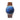 Combox Thomson reloj hombre azul 42mm con correa de cuero camel | Ábaco