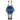 Reloj unisex 36mm dial azul profundo con detalles dorados acero inoxidable | Velvet x TUAREQ | Colección Velvet | Ábaco