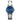 Reloj unisex 36mm dial azul profundo con detalles dorados acero inoxidable | Velvet x TUAREQ | Colección Velvet | Ábaco