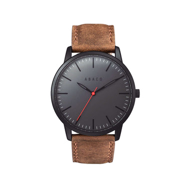 Verne Combox: reloj + correa de cuero intercambiable, vista 2 | Ábaco