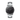 Reloj hombre 42mm con caja plateada y dial negro acero inoxidable | Darwin | Colección Original | Ábaco