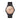 Reloj hombre 42mm negro mate con dial crema y segundero naranja | Tesla | Colección Original | Ábaco