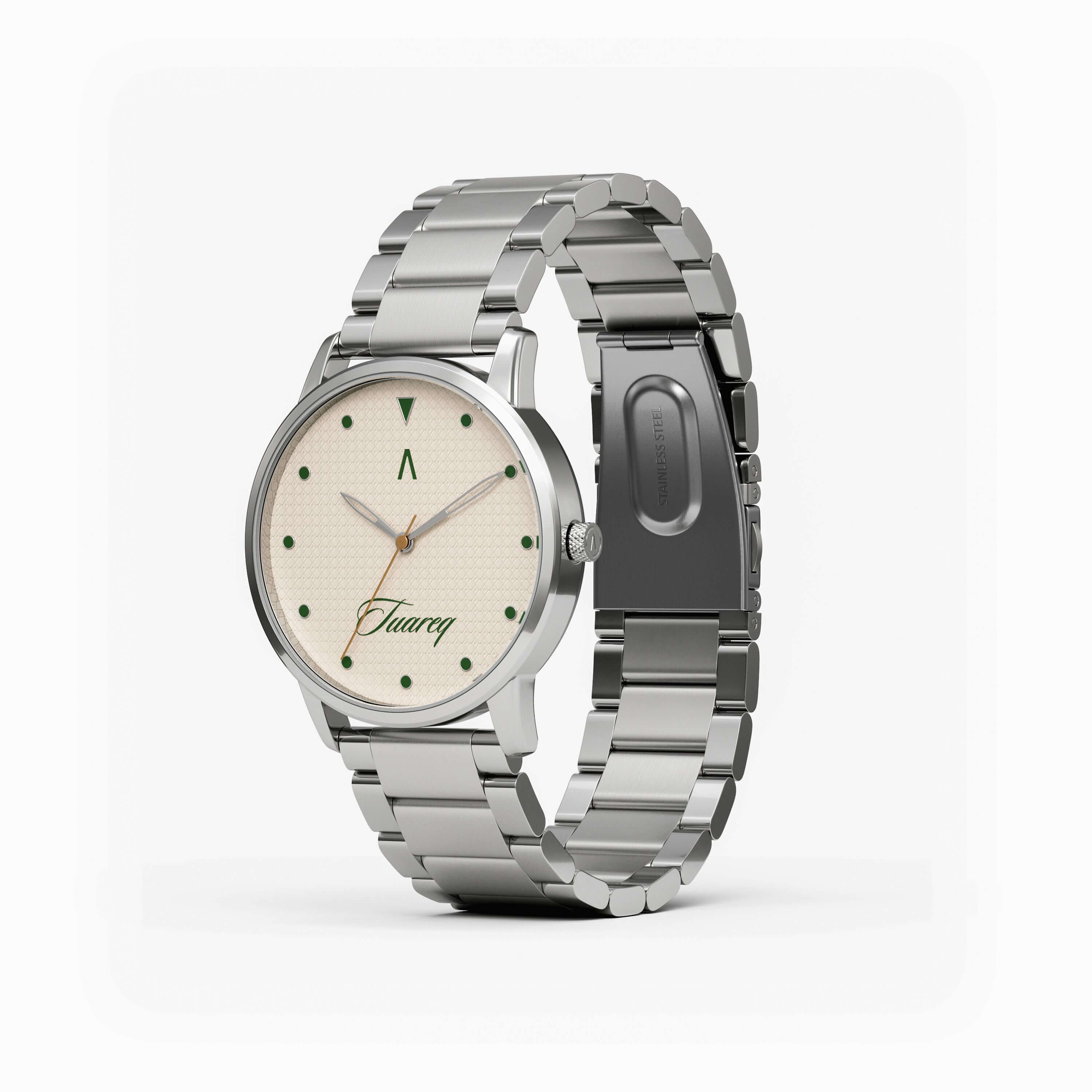 Reloj Hombre 42mm Dial Crema | Original II x TUAREQ | Ábaco – Abaco