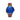 Reloj azul hombre con correa de cuero camel incluida en gift box | Combox Gringo | Ábaco