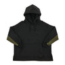 Hoodie Ábaco negro con capucha | Ábaco Buenos Aires