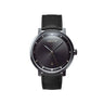 Reloj hombre negro 42mm con correa de cuero negra intercambiable | Combox Madero | Ábaco