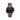 Reloj plateado con correa de cuero camel incluida en gift box | Combox Malevo | Ábaco