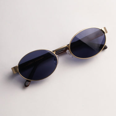 Lentes de sol Rond dorado tres cuartos | Ábaco