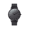 Reloj unisex negro mate 40mm con diseño slim y minimalista | Lee | Colección SLIM | Ábaco