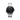 Reloj hombre acero inoxidable Malevo con dial negro y segundero naranja | Ábaco