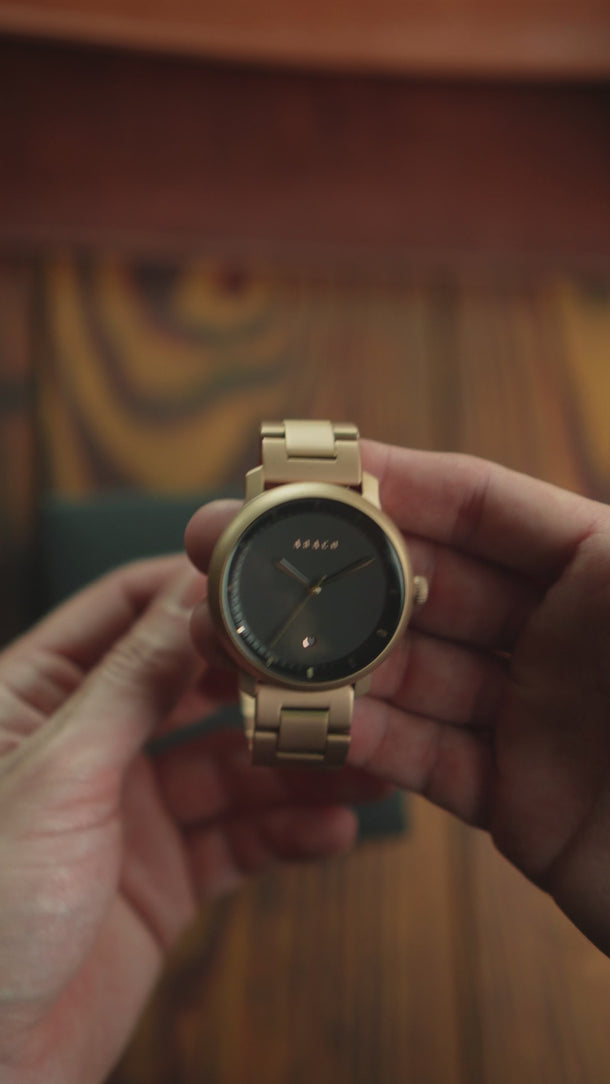 Reloj hombre Tortoni Combox con correa intercambiable marrón | Ábaco