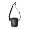 Case morral cuero negro Preto frente cerrado | Ábaco