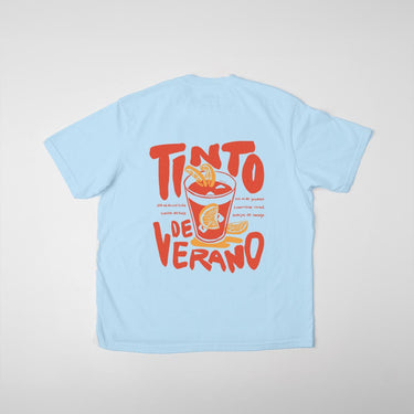 Remera Tinto de Verano espalda diseño | Ábaco