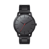 Reloj hombre 42mm negro mate con dial negro y segundero rojo | Verne | Colección Original | Ábaco